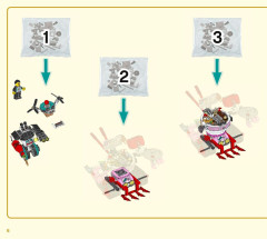 LEGO 80026 instructions page 6 – build guide