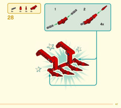 LEGO 80026 instructions page 67 – build guide