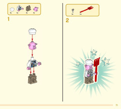 LEGO 80026 instructions page 71 – build guide