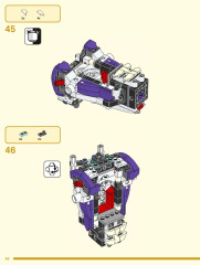 LEGO 80028 instructions page 46 – build guide