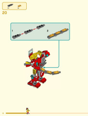 LEGO 80028 instructions page 18 – build guide