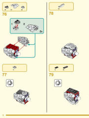 LEGO 80028 instructions page 72 – build guide