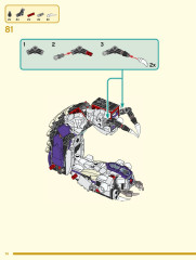 LEGO 80028 instructions page 74 – build guide