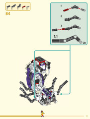 LEGO 80028 instructions page 77 – build guide