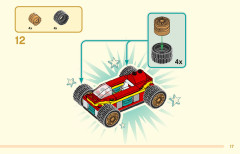 LEGO 80030 instructions page 17 – build guide