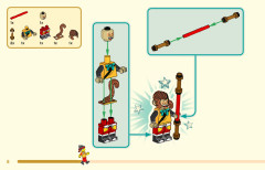 LEGO 80030 instructions page 8 – build guide