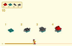 LEGO 80030 instructions page 10 – build guide