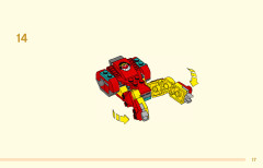 LEGO 80030 instructions page 17 – build guide