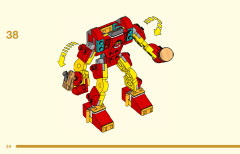 LEGO 80030 instructions page 34 – build guide