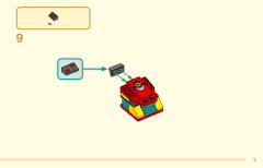 LEGO 80030 instructions page 9 – build guide