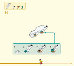 LEGO 80031 instructions page 107 – build guide