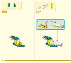 LEGO 80031 instructions page 112 – build guide