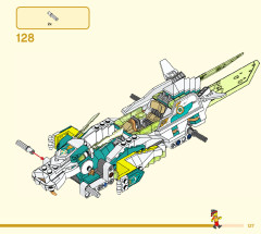 LEGO 80031 instructions page 127 – build guide