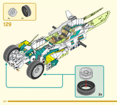 LEGO 80031 instructions page 128 – build guide