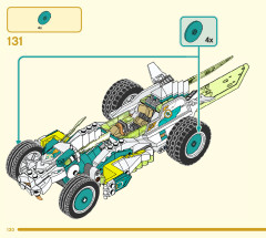 LEGO 80031 instructions page 130 – build guide