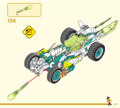LEGO 80031 instructions page 133 – build guide