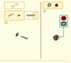 LEGO 80031 instructions page 21 – build guide