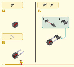 LEGO 80031 instructions page 22 – build guide