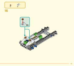 LEGO 80031 instructions page 43 – build guide