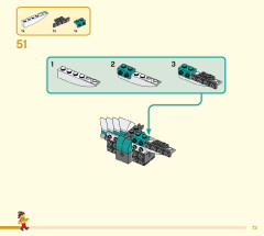 LEGO 80031 instructions page 73 – build guide