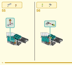 LEGO 80031 instructions page 76 – build guide