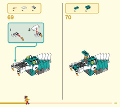 LEGO 80031 instructions page 83 – build guide