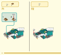 LEGO 80031 instructions page 84 – build guide