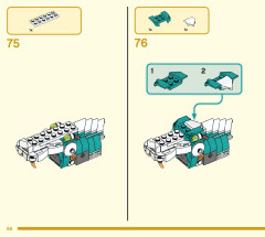 LEGO 80031 instructions page 86 – build guide