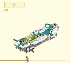 LEGO 80031 instructions page 95 – build guide