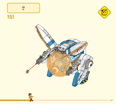 LEGO 80032 instructions page 107 – build guide