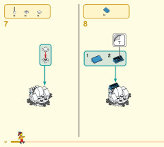 LEGO 80032 instructions page 12 – build guide