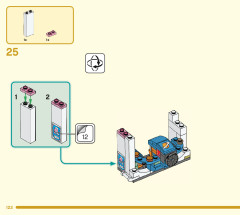 LEGO 80032 instructions page 122 – build guide