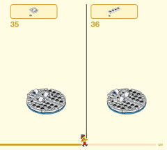 LEGO 80032 instructions page 129 – build guide