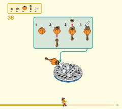 LEGO 80032 instructions page 131 – build guide