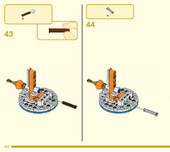 LEGO 80032 instructions page 134 – build guide
