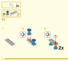LEGO 80032 instructions page 142 – build guide