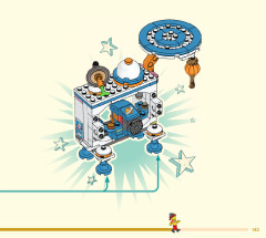 LEGO 80032 instructions page 143 – build guide