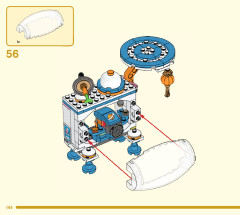 LEGO 80032 instructions page 144 – build guide
