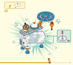 LEGO 80032 instructions page 145 – build guide