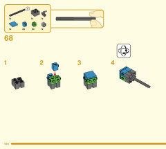 LEGO 80032 instructions page 154 – build guide