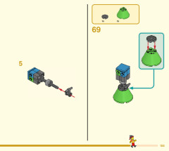 LEGO 80032 instructions page 155 – build guide