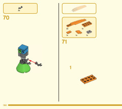 LEGO 80032 instructions page 156 – build guide