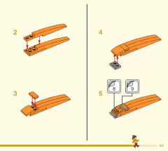 LEGO 80032 instructions page 157 – build guide