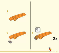 LEGO 80032 instructions page 161 – build guide