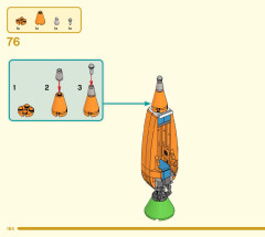 LEGO 80032 instructions page 164 – build guide