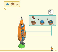 LEGO 80032 instructions page 165 – build guide