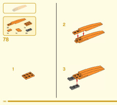LEGO 80032 instructions page 166 – build guide