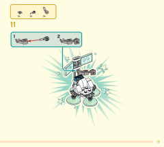 LEGO 80032 instructions page 17 – build guide