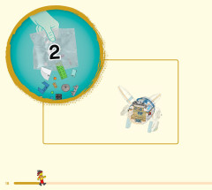 LEGO 80032 instructions page 18 – build guide