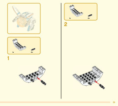 LEGO 80032 instructions page 19 – build guide